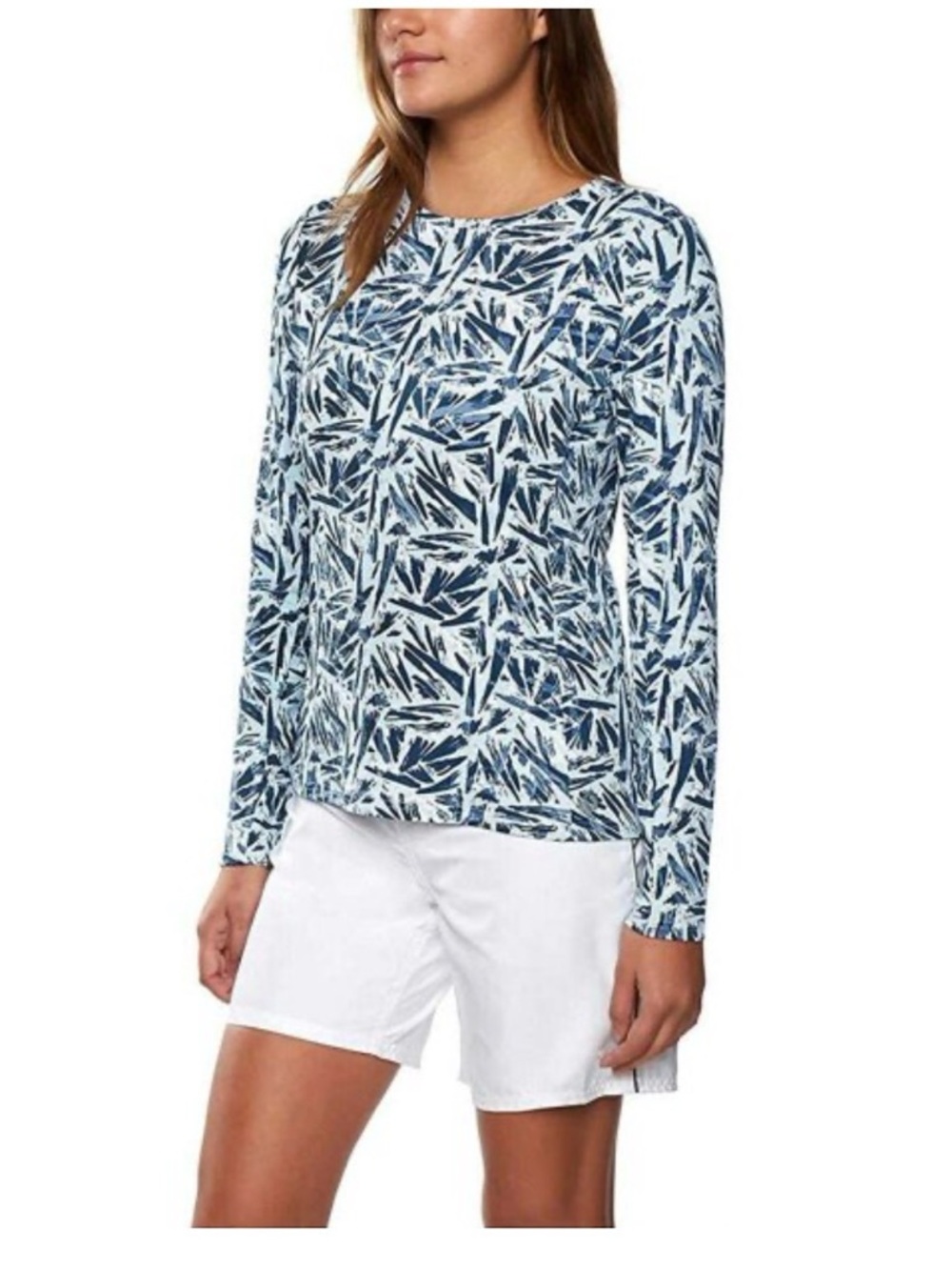 Hang Ten Black Long-Sleeve Micro Dot Athletic Top